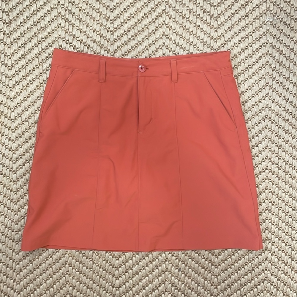 Patagonia - Outdoor Hiking Mini Skirt and Shorts - Orange / Red - 8